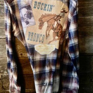 BoHo Distressed Western Hope Flannel Collection